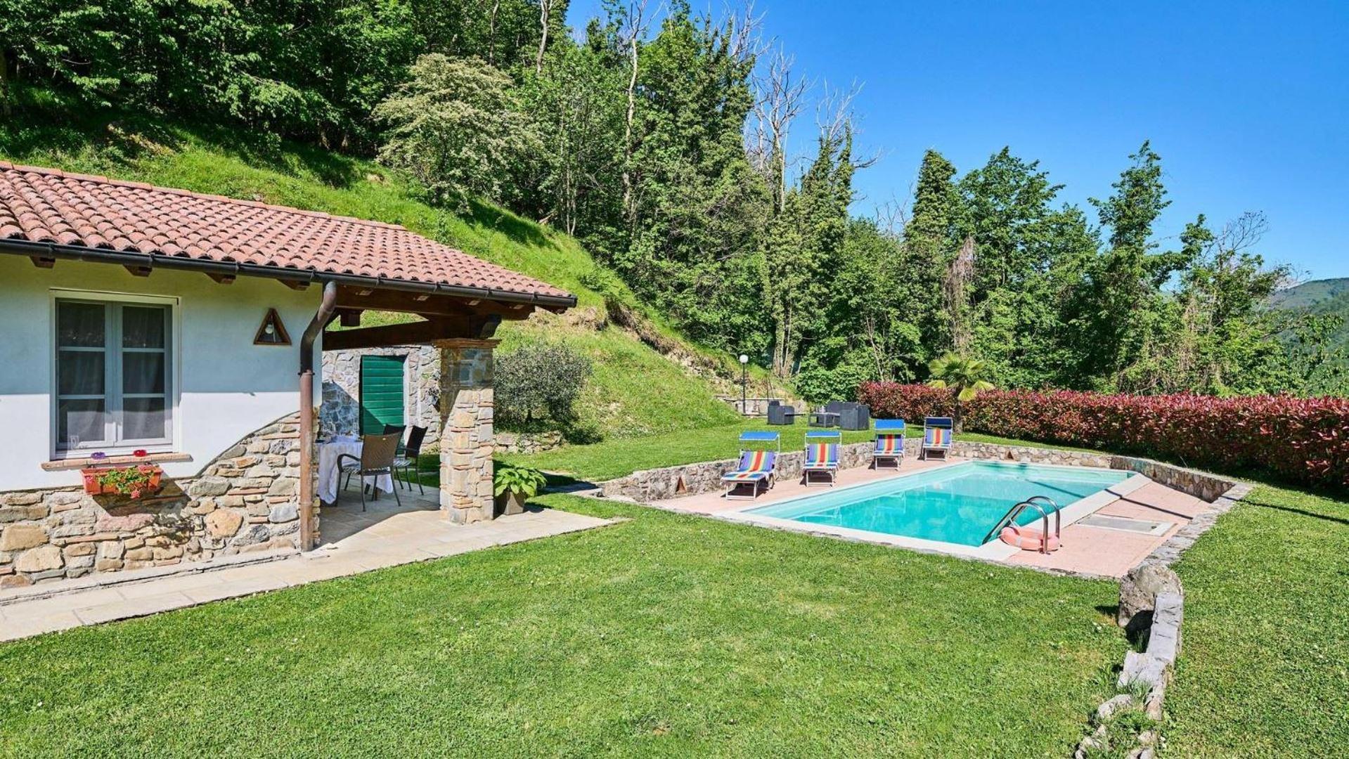 Villa La Sella Pescaglia Exterior foto